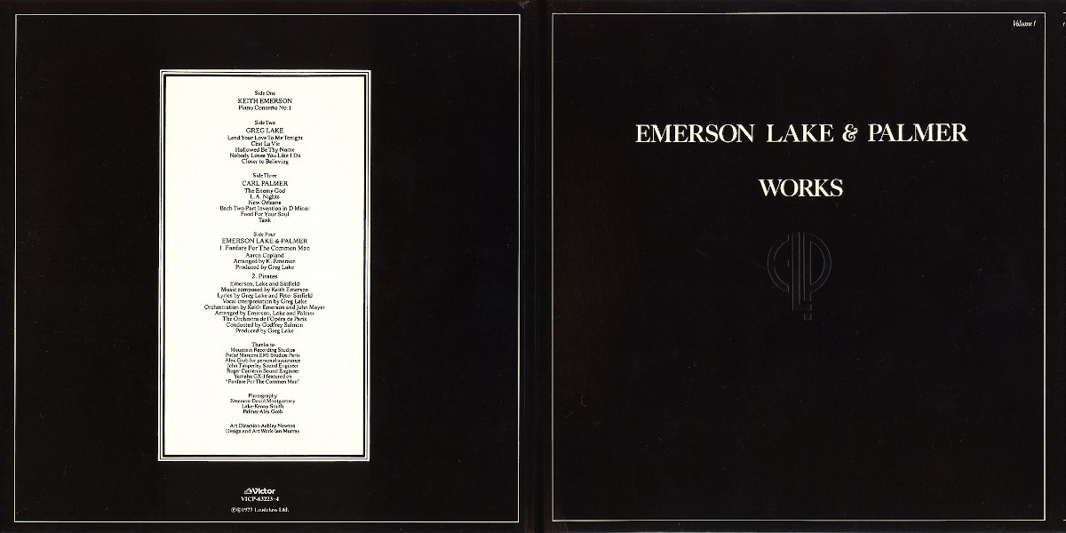 Emerson, Lake & Palmer — Works, Volume 1 (1977)