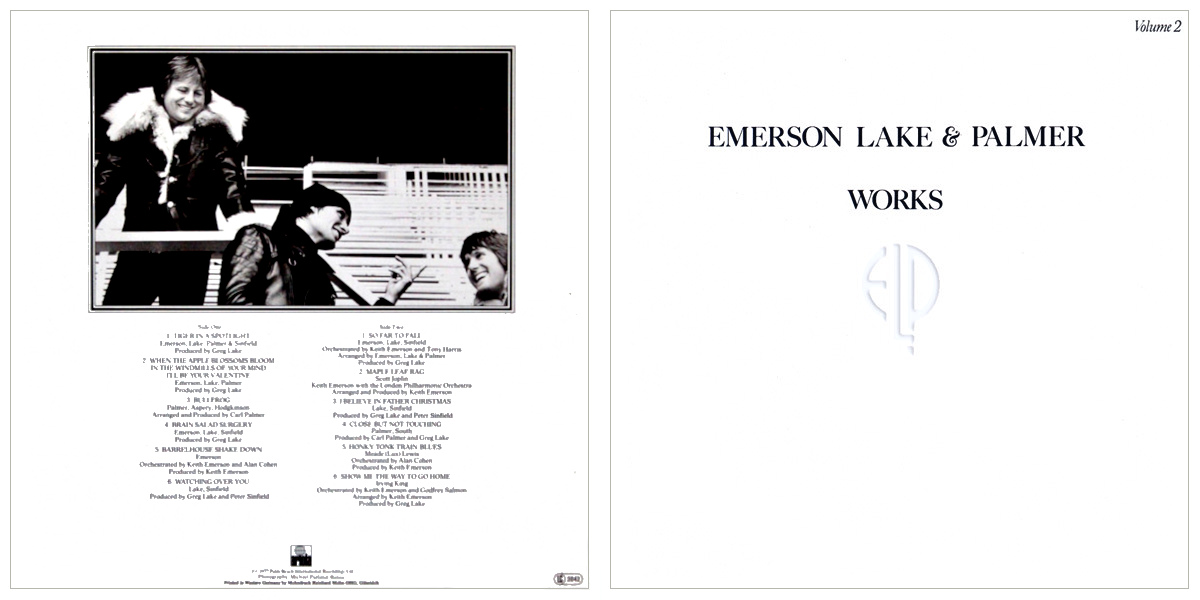 Emerson, Lake & Palmer — Works, Volume 2 (1977)