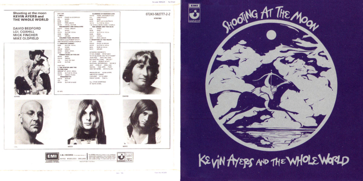 Kevin Ayers and The Whole World — Shooting at the Moon (1970)