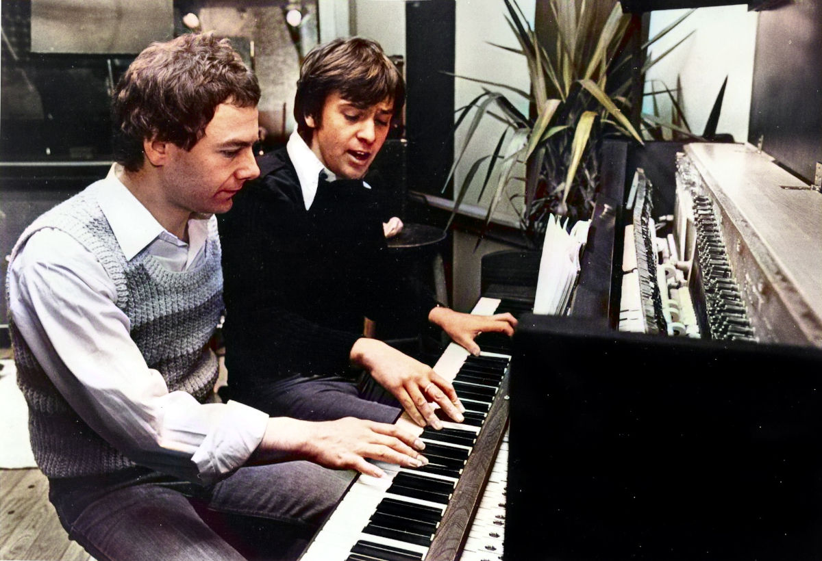 Роберт Фрипп и Питер Гэбриел в 1978-м
