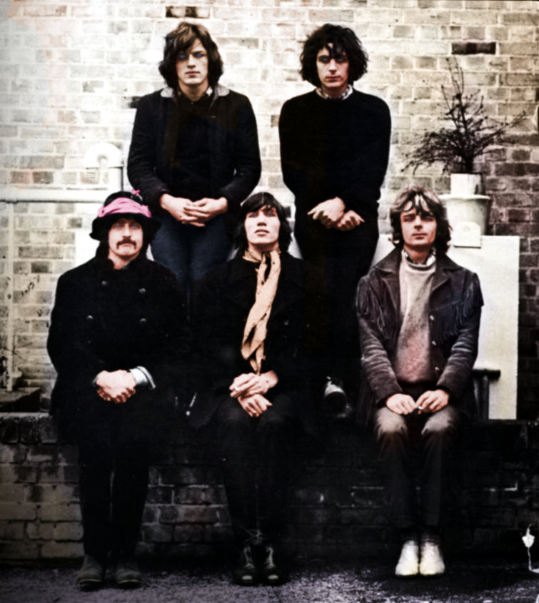 Pink Floyd в начале 1968-го