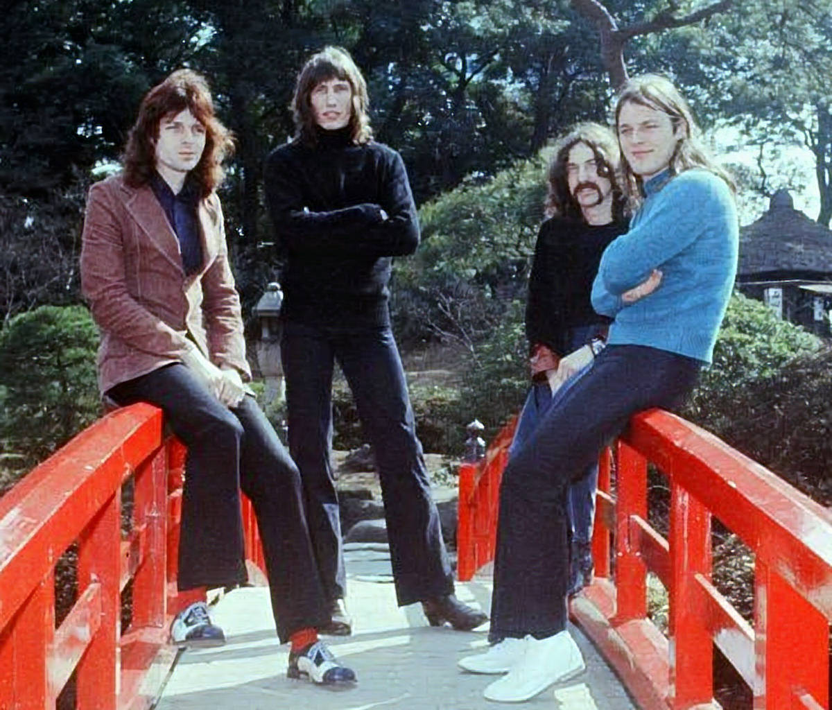 Pink Floyd в 1972-м, перед записью «The Dark Side»