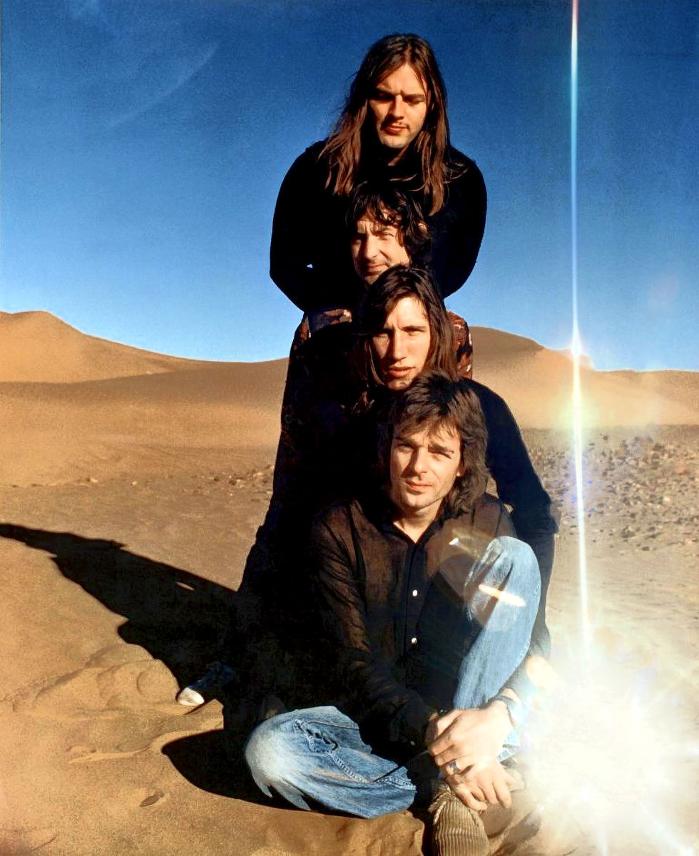 Pink Floyd в 1974-м, ещё до записи «Wish You Were Here»