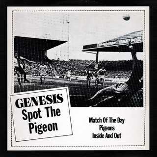 Обложка мини-альбома Genesis «Spot the Pigeon» (1977)